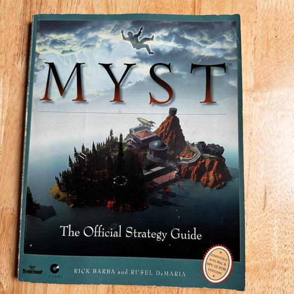 Myst: The Official Strategy Guide (Secrets of the Games Series) Paperback 1993 - Picture 1 of 6